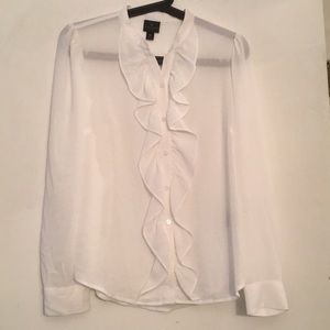 Worthington See-through Blouse